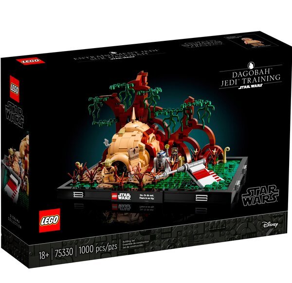 

LEGO 75330 Star Wars Диорама тренировки Джедая на Дагобе