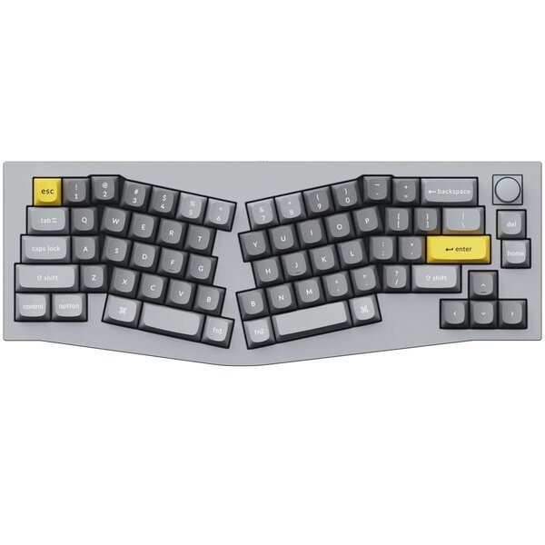 

Клавиатура Keychron Q8 100 Key QMK Gateron G PRO Brown Hot-Swap RGB Knob Grey (Q8N3_Keychron)