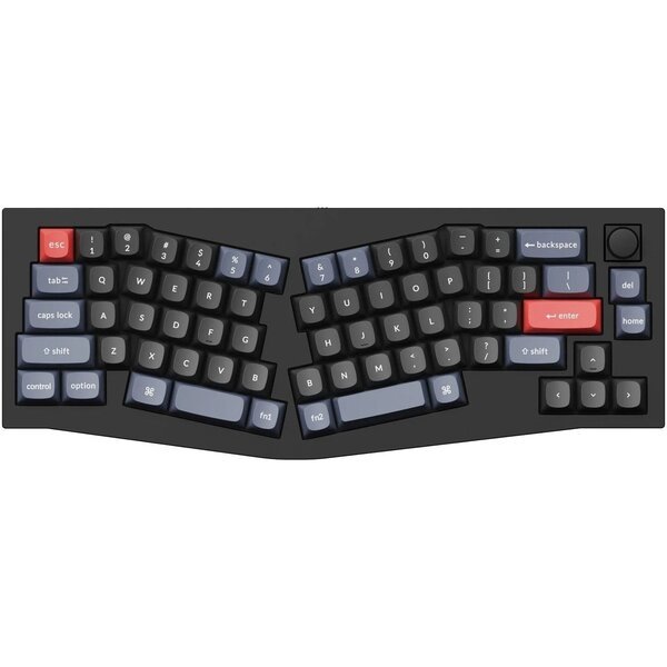 Клавиатура Keychron Q8 100 Key QMK Gateron G PRO Red Hot-Swap RGB Knob Black (Q8M1_KEYCHRON)