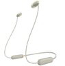 Наушники Bluetooth Sony WI-C100 Beige (WIC100C.CE7) фото