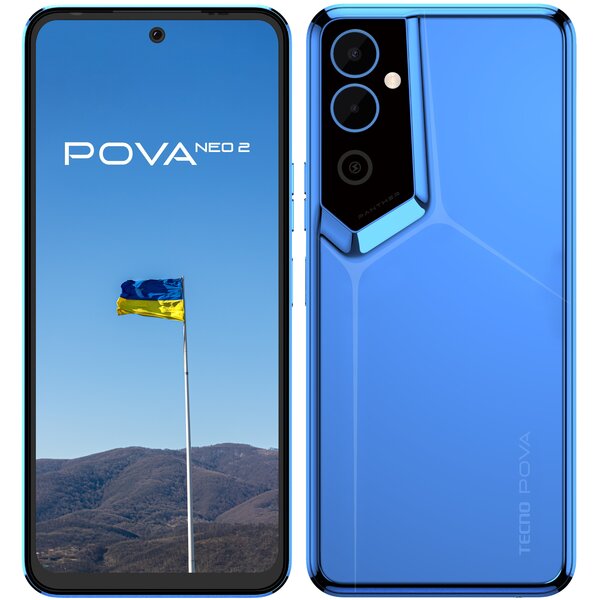 

Смартфон TECNO POVA NEO-2 (LG6n) 6/128Gb Cyber Blue
