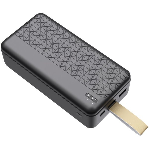

Портативное зарядное устройство Power Bank 2E Geometry 30000mAh PD, QC 18W Black