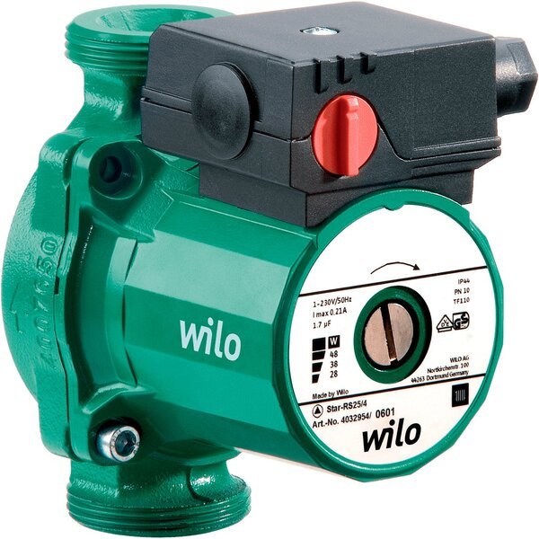 

Насос циркуляционный Wilo Star-RS 15/4-130 (4063802)