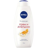 Гель-уход для душа Nivea Крем и Апельсин с экстрактом бамбука 750мл