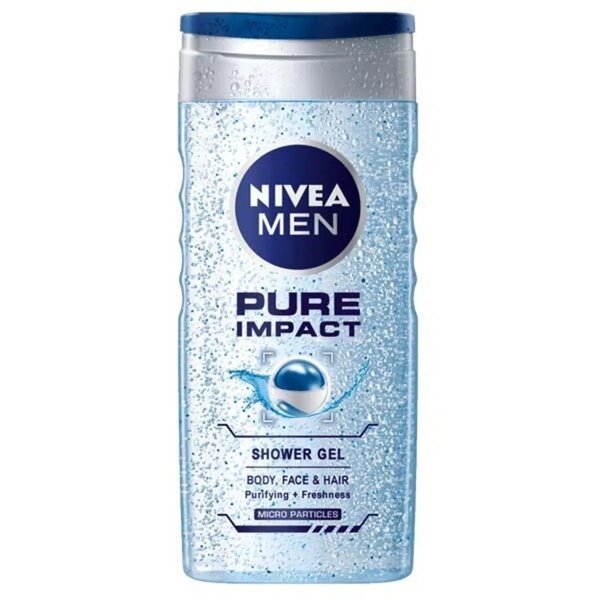 

Гель для душа Nivea Заряд чистоты с микрочастицами очищающими 250мл