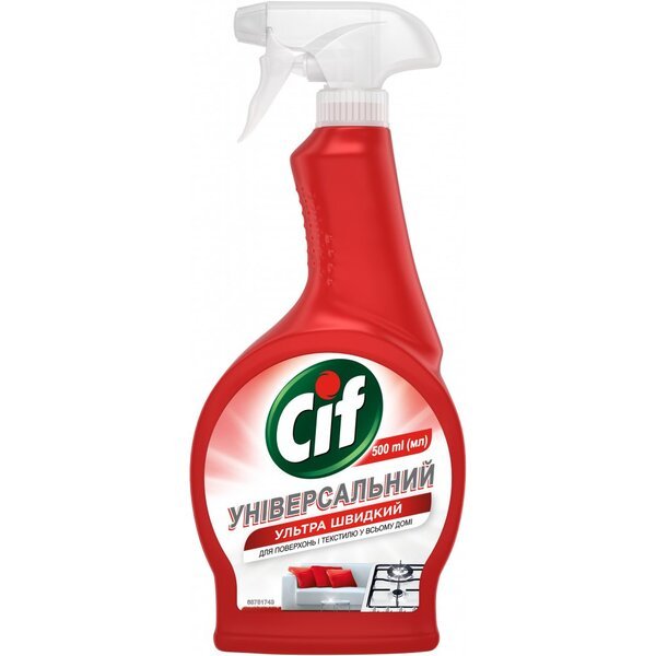 

Средство универсальное Cif Спрей ультрабыстрый 500мл