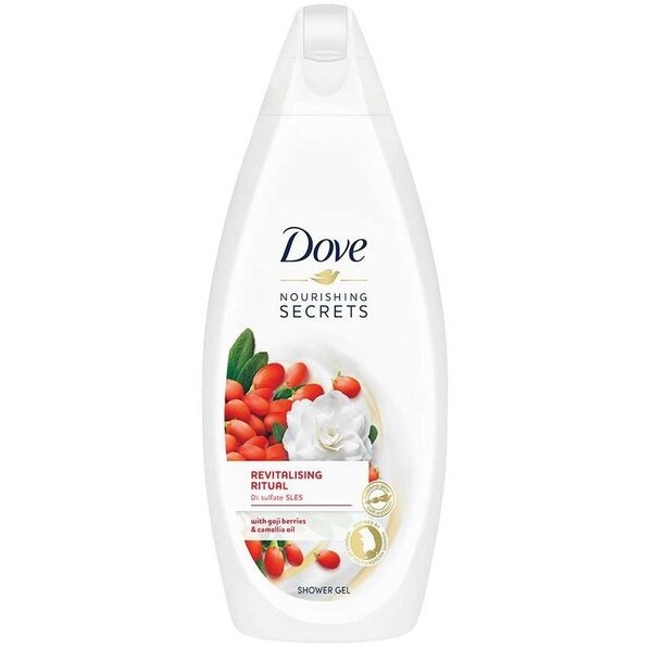 

Гель для душа Dove Ритуал красоты Ревитализация с экстрактом ягод годжи и магнолией 500мл
