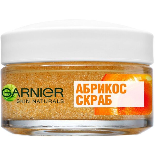 

Скраб Garnier Skin Naturals Основной уход Очистка для всех типов кожи лица 50мл