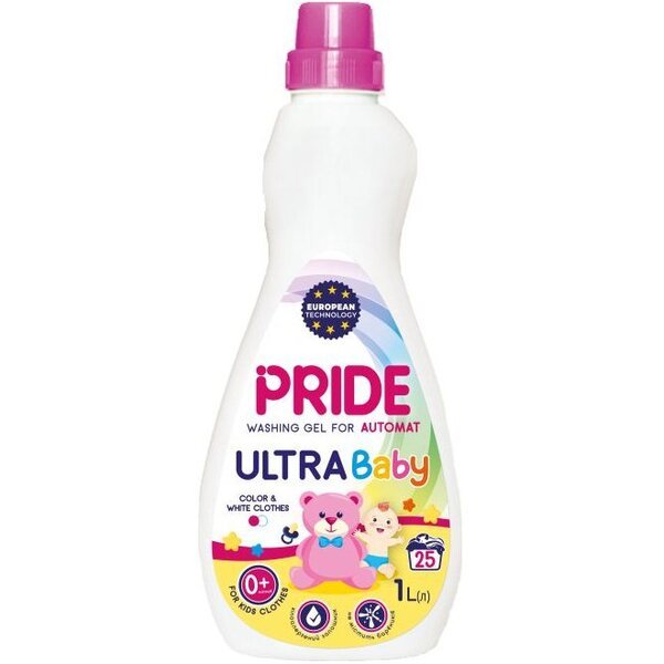 

Гель для стирки детских вещей Pride Ultra Gel Baby 1л