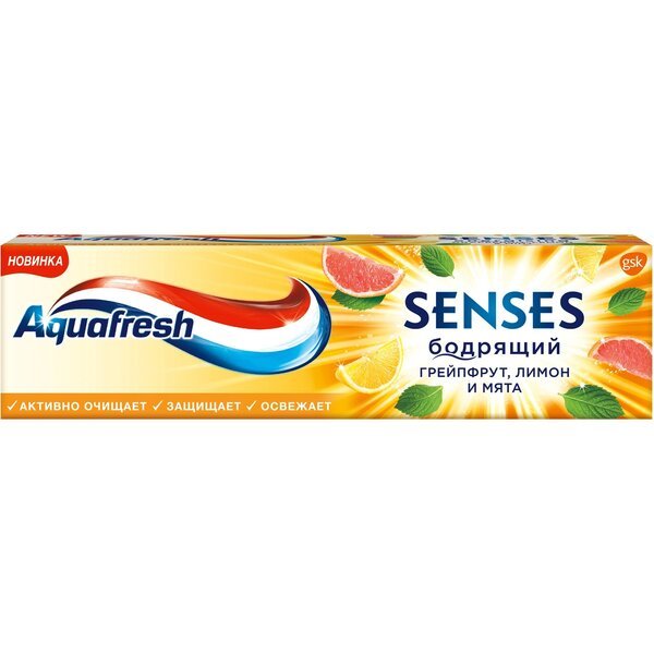 

Зубная паста Aquafresh Энергия грейпфрута 75мл