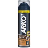 Гель для гоління Arko з екстрактом кавових зерен 2в1 200мл