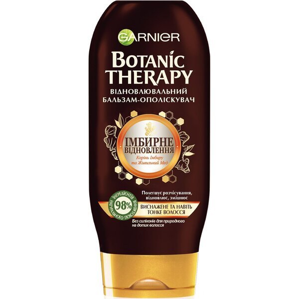 

Бальзам-ополаскиватель Garnier Botanic Therapy Имбирное восстановление для истощенных и тонких волос 200мл