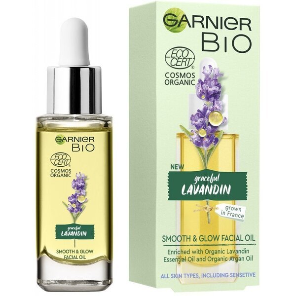 

Масло для кожи лица Garnier Bio с экстрактом лавандина 30мл