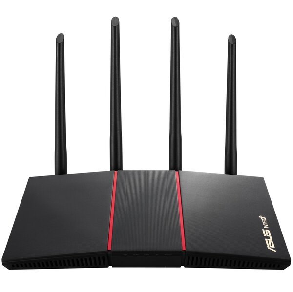 

Маршрутизатор ASUS RT-AX55 AX1800 4xGE LAN 1xGE WAN MU-MIMO OFDMA MESH