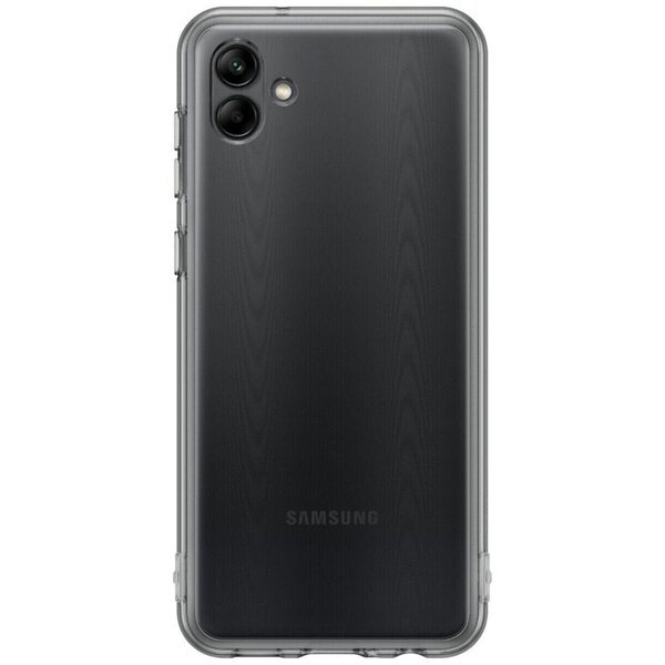 

Чехол Samsung Soft Clear Cover для смартфона Galaxy A04 (A045) Black (EF-QA045TBEGRU)