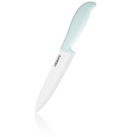 Нож керамический поварской Ardesto Fresh 27.5 см голубой тифани (AR2127CT)