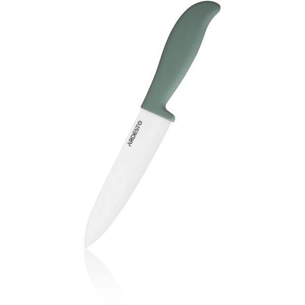 Нож керамический поварской Ardesto Fresh 27.5 см зеленый (AR2127CZ)