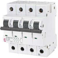 Автоматичний вимикач ETI, ETIMAT 10 3p+ND 25А (10 kA) (2156718)