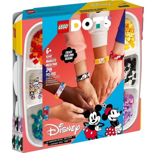 

Конструктор LEGO DOTS Большой набор браслетов: Микки и его друзья