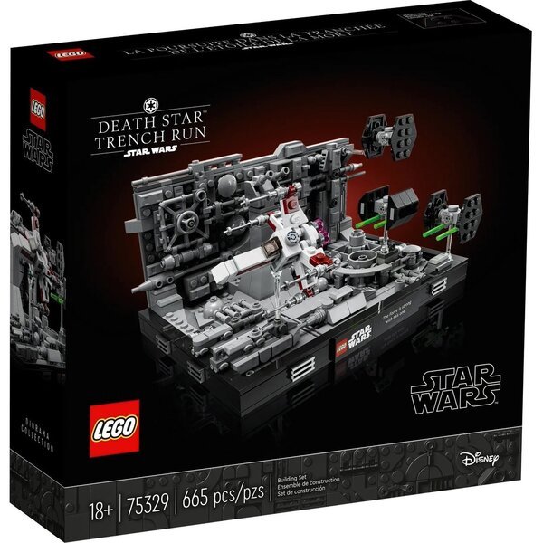 

LEGO 75329 Star Wars Диорама «Полет над Звездой Смерти»