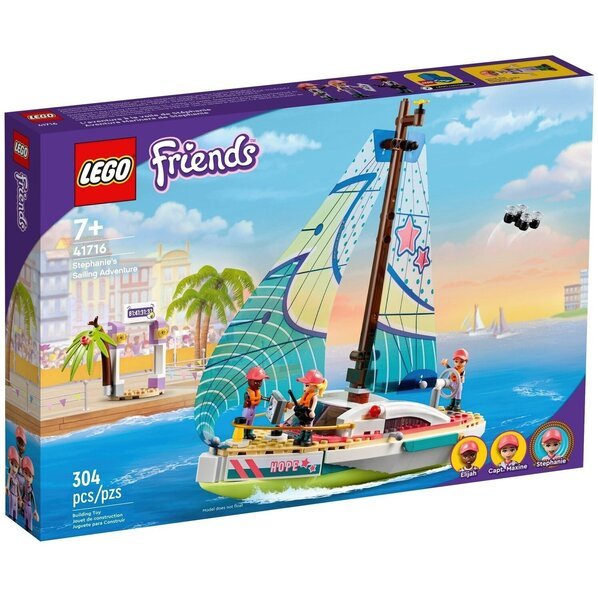 

LEGO 41716 Friends Приключения Стефани на парусной лодке