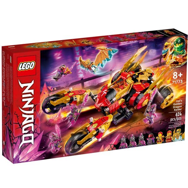 

Конструктор LEGO Ninjago Рейдер Золотого дракона Кая