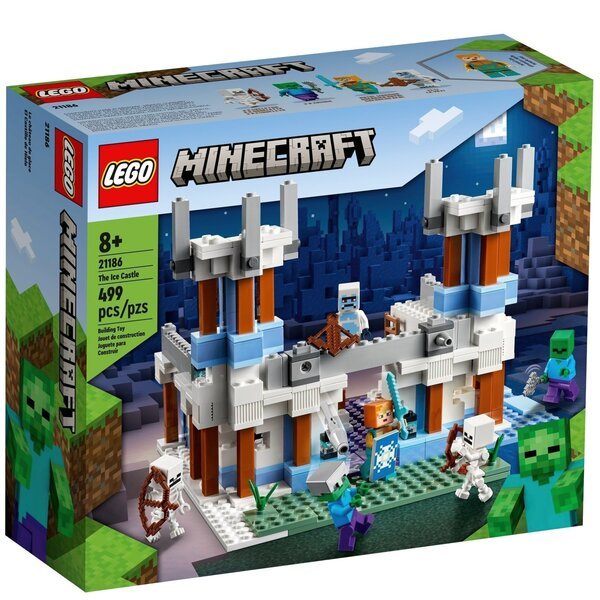 Акція на LEGO 21186 Minecraft Ледяной замок від MOYO