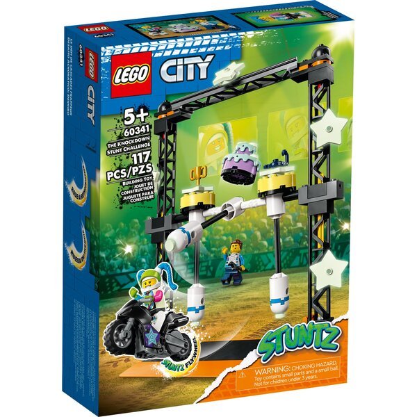 

LEGO 60341 City Stuntz Каскадерская задача «Нокдаун»