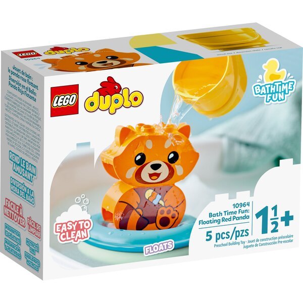 

LEGO 10964 LEGO DUPLO My First Приключения в ванной: Красная панда на плоту