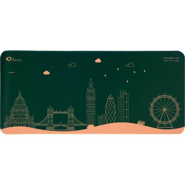 

Игровая поверхность Akko London Deskmat (6925758616317)