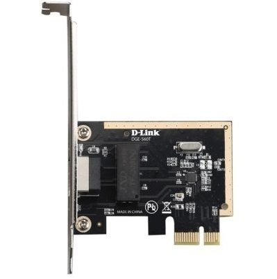 

Сетевая карта D-Link DGE-560T 1port 1000BaseT, PCI-Express (DGE-560T)