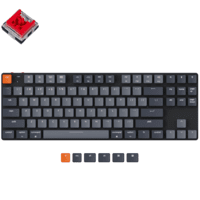 Клавиатура Keychron K1SE 87 Key Optical Red White Led Hot-Swap WL UA Black (K1SED1_KEYCHRON)