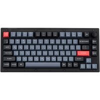 Клавіатура Keychron V1 84 Key QMK Gateron G PRO Blue Hot Swap RGB Knob Frosted Black (V1C2_KEYCHRON)
