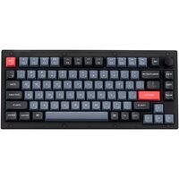 Клавиатура Keychron V1 84 Key QMK Gateron G PRO Brown Hot-Swap RGB Knob Frosted Black (V1C3_Keychron)
