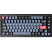 Клавіатура Keychron V1 84 Key QMK Gateron G PRO Red Hot-Swap RGB Frosted Black (V1A1_KEYCHRON)