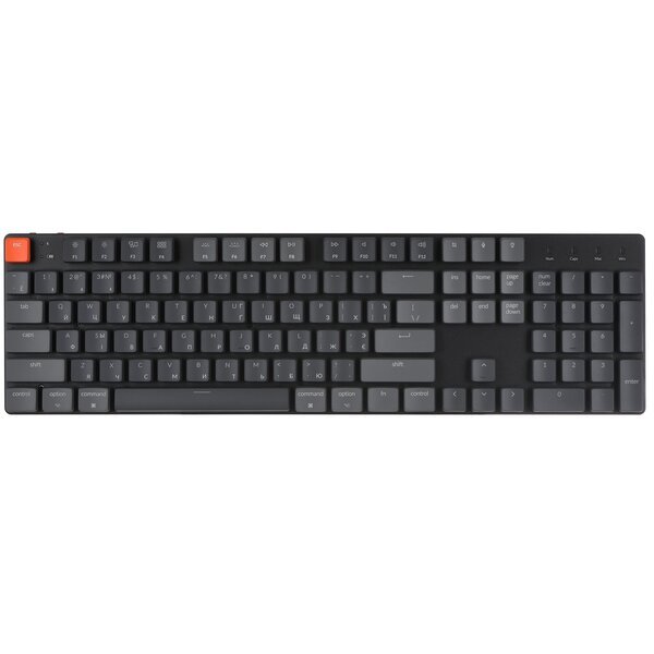 

Клавиатура Keychron K5SE 104 Key Optical Red RGB Hot-Swap WL UA Black (K5SEE1_KEYCHRON)
