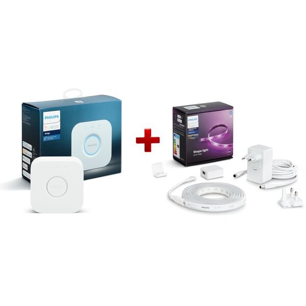 

Набор Philips Hue (Bridge, светодиодная лента Plus RGB 2м) (BRIDGE+PLUS_2M)