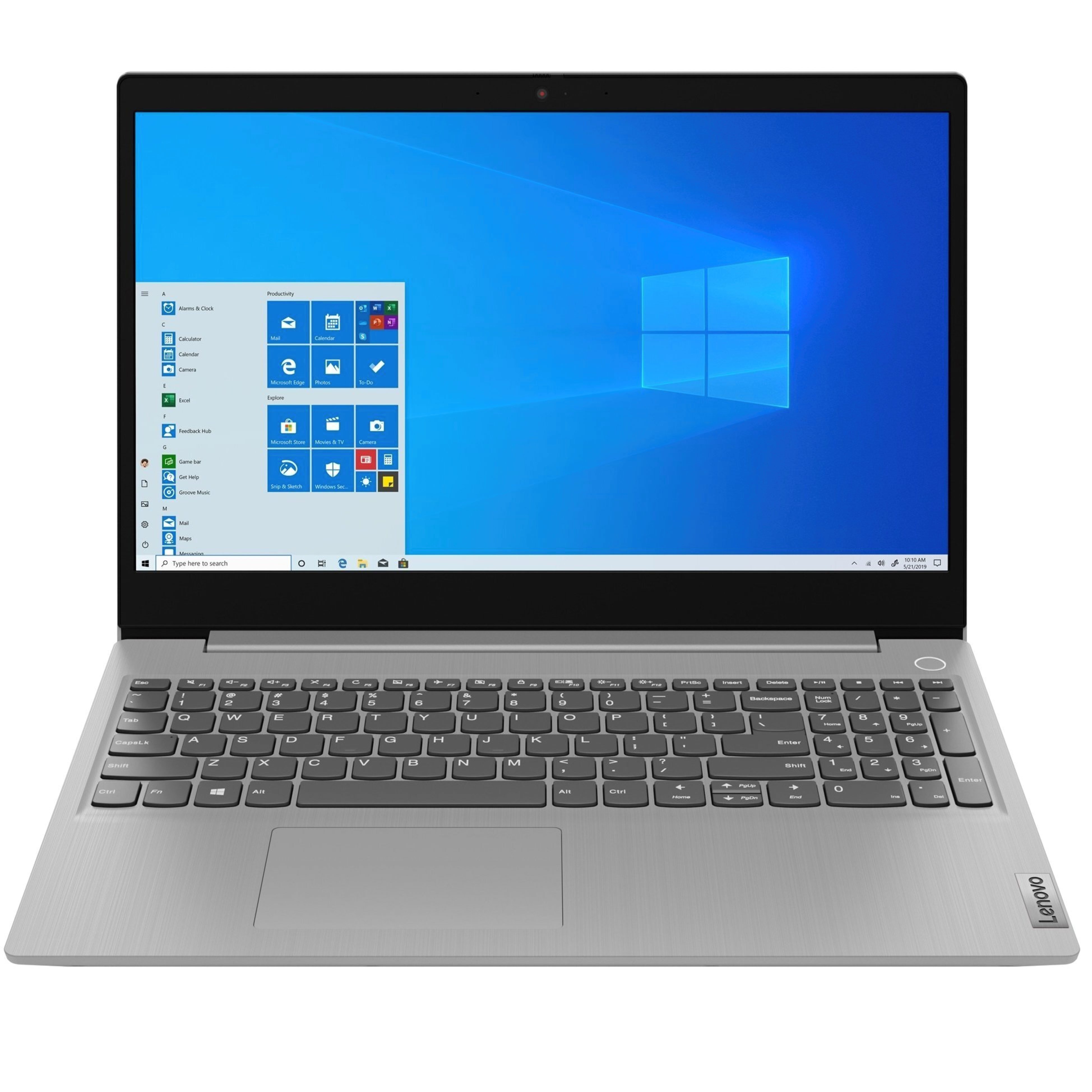 Ноутбук LENOVO Ideapad 3i 15ITL05 Platinum Grey (81X800MNRA)фото1