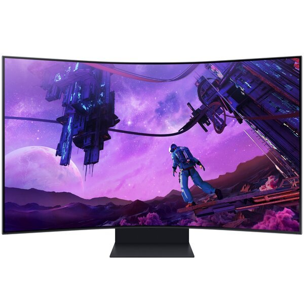 

Монитор QLED 55" Samsung Odyssey Ark 4xHDMI, USB, VA, 3840x2160, 32:9, 165Hz, 1ms, CURVED