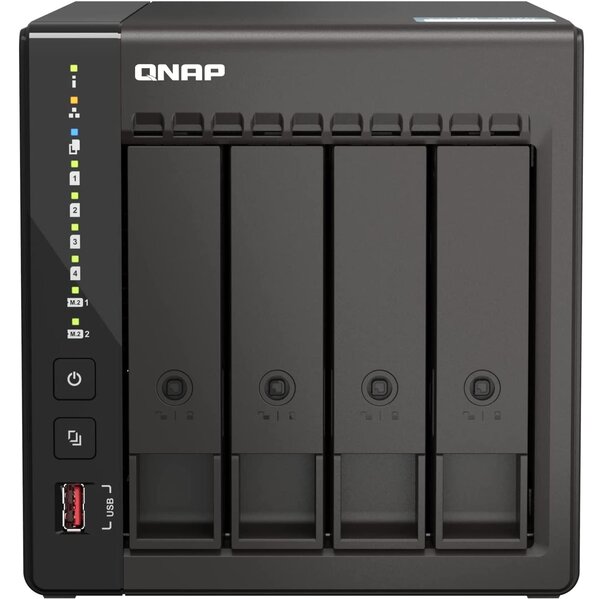 

Сетевое хранилище QNAP TS-453E-8G (2.5GbE, HDMI, USB 3.2 Gen2)
