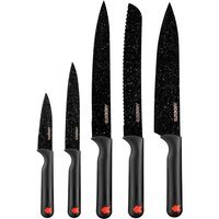 Набір ножів Ardesto Black Mars 5 пр. (AR2105BR)