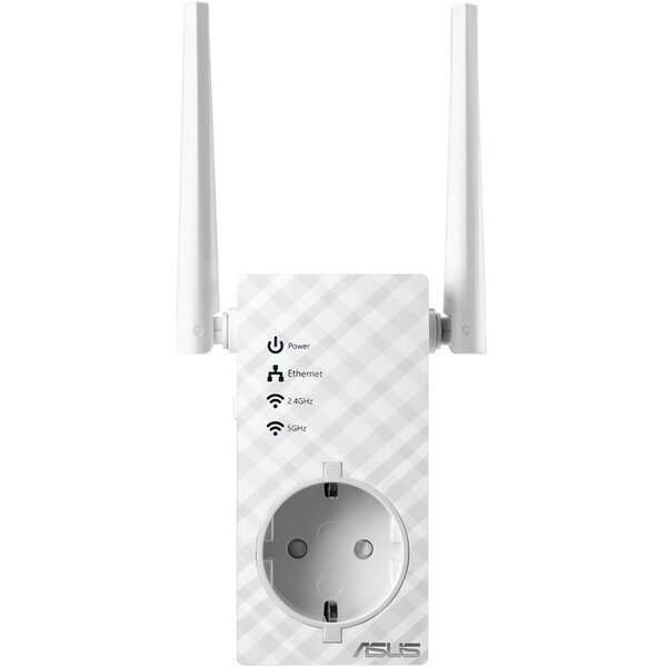 

Повторитель Wi-Fi сигнала ASUS RP-AC53 AC750 1xFE LAN ext. ant x2 розетка