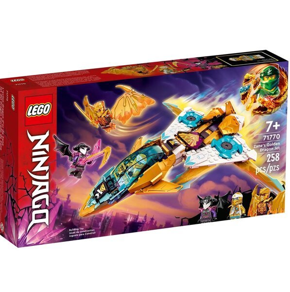 

Конструктор LEGO Ninjago Самолет Золотого дракона Зейна