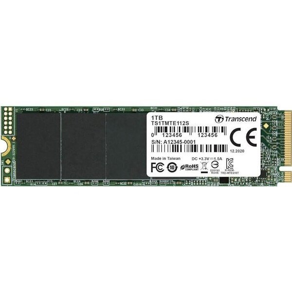 

SSD накопитель Transcend M.2 1TB PCIe 3.0 MTE112S