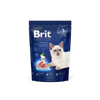 Сухий корм для стерилізованих котів Brit Premium by Nature Cat Sterilized Lamb з ягням 1,5 кг