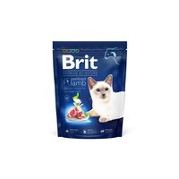 Сухий корм для стерилізованих котів Brit Premium by Nature Cat Sterilized Lamb з ягням 0,3 кг