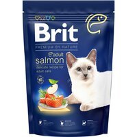 Сухий корм для дорослих кішок Brit Premium by Nature Cat Adult Chicken з лососем 1,5 кг