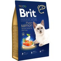 Сухий корм для дорослих кішок Brit Premium by Nature Cat Adult Chicken з лососем 8 кг