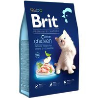 Сухой корм для котят Brit Premium by Nature Cat Kitten с курицей 8 кг