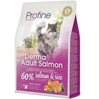 Сухий корм для довгошерстих котів Profine Cat Derma з лососем та рисом 2 кг